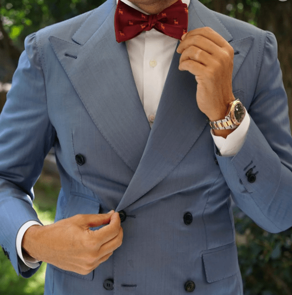 can i wear bow tie with normal suit