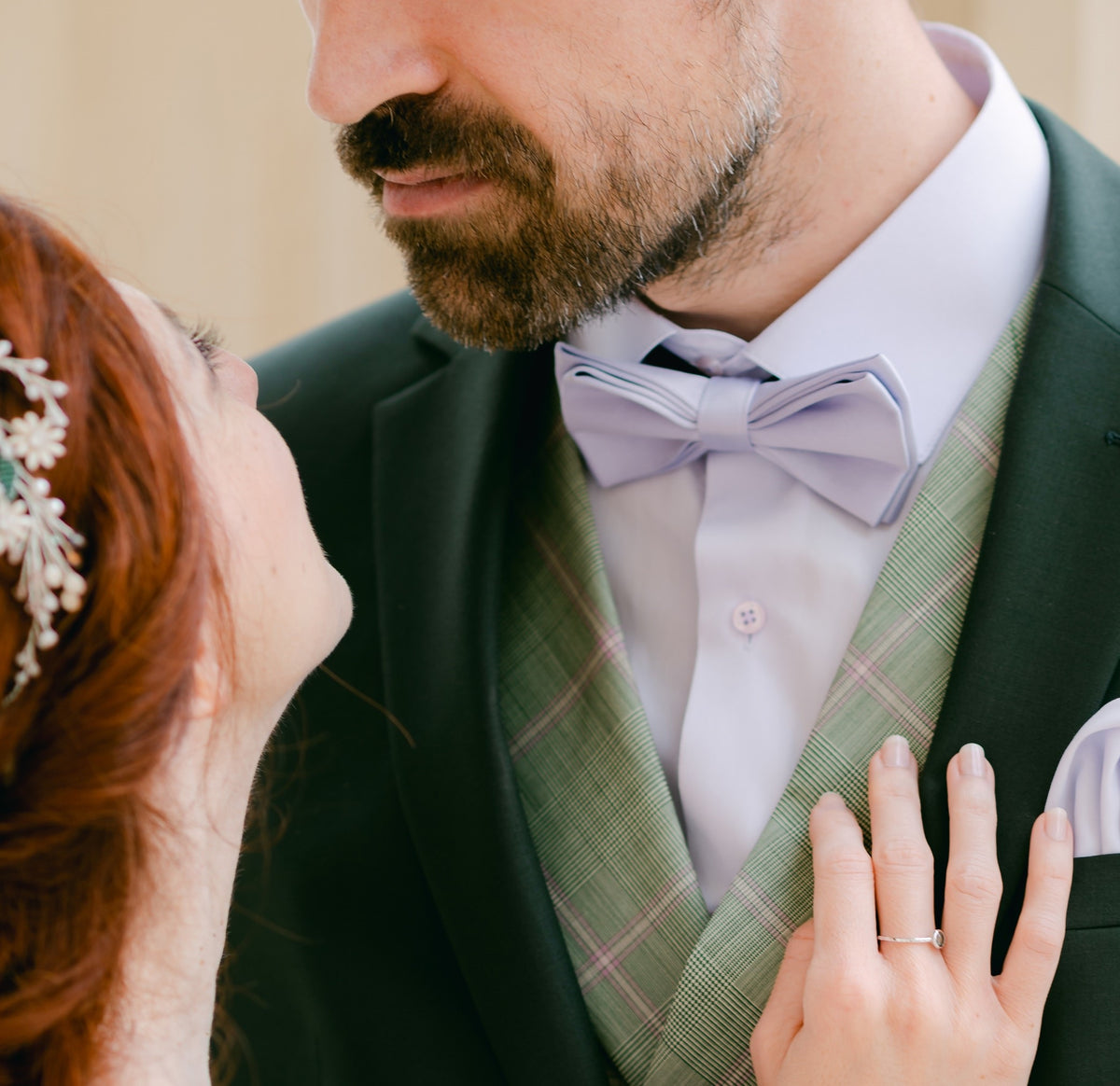 matching vest and tie
