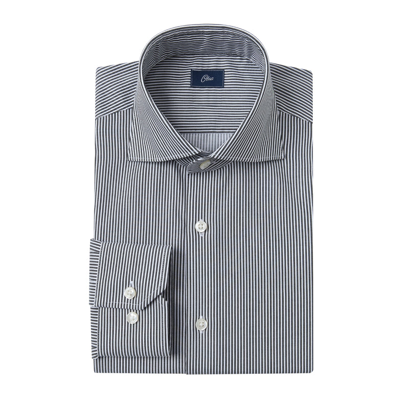 Pemberton Onyx Stripe Easy-Iron Twill Shirt