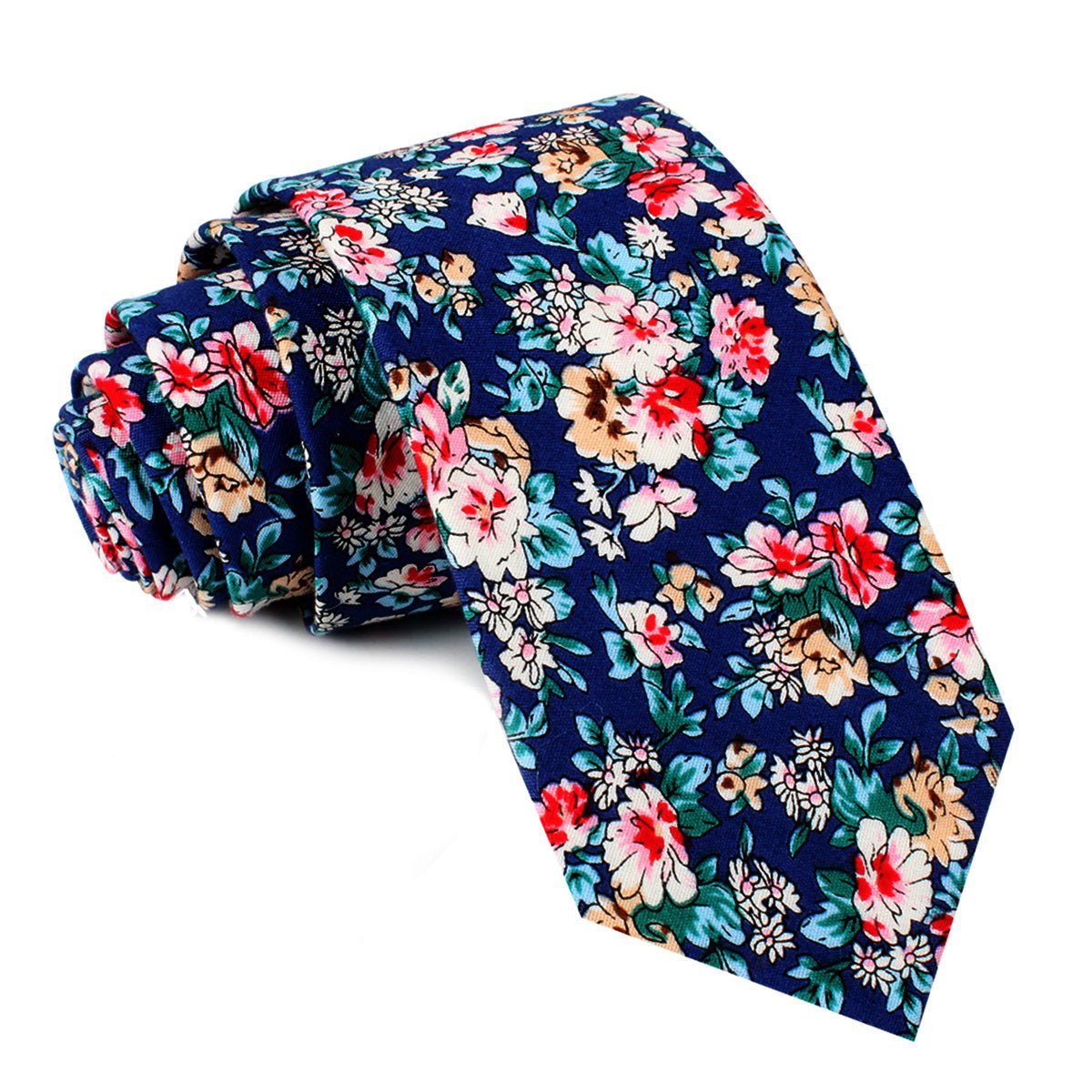 mens floral necktie