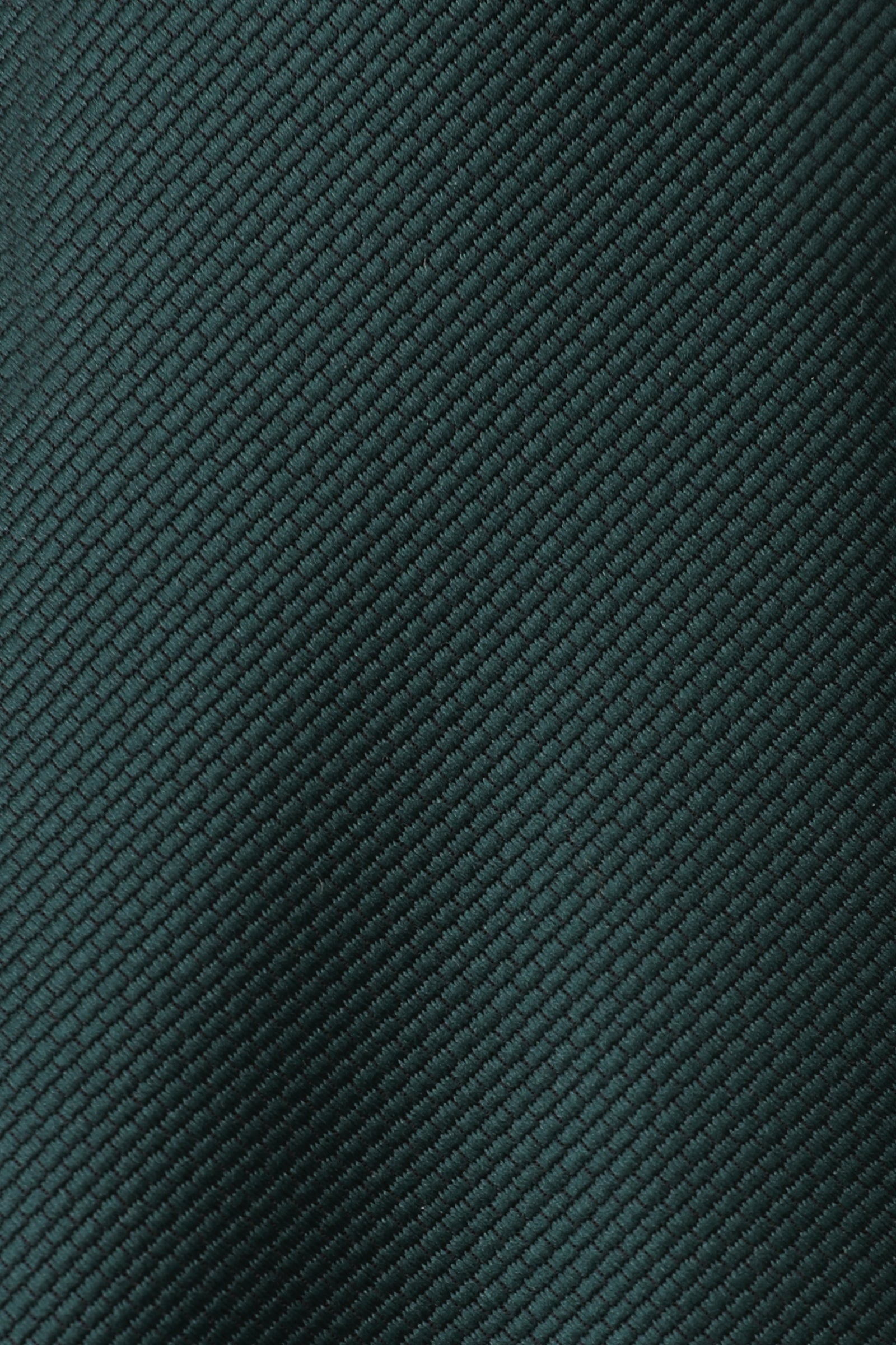 Dark Green Weave Kids Necktie Fabric