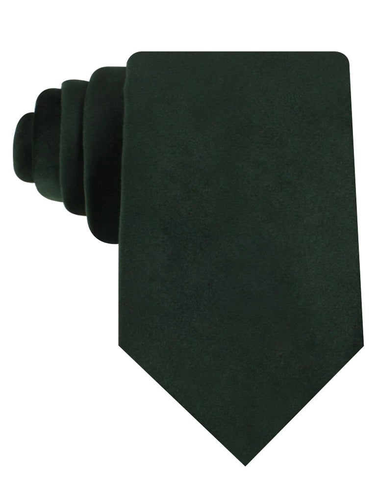 green velvet necktie