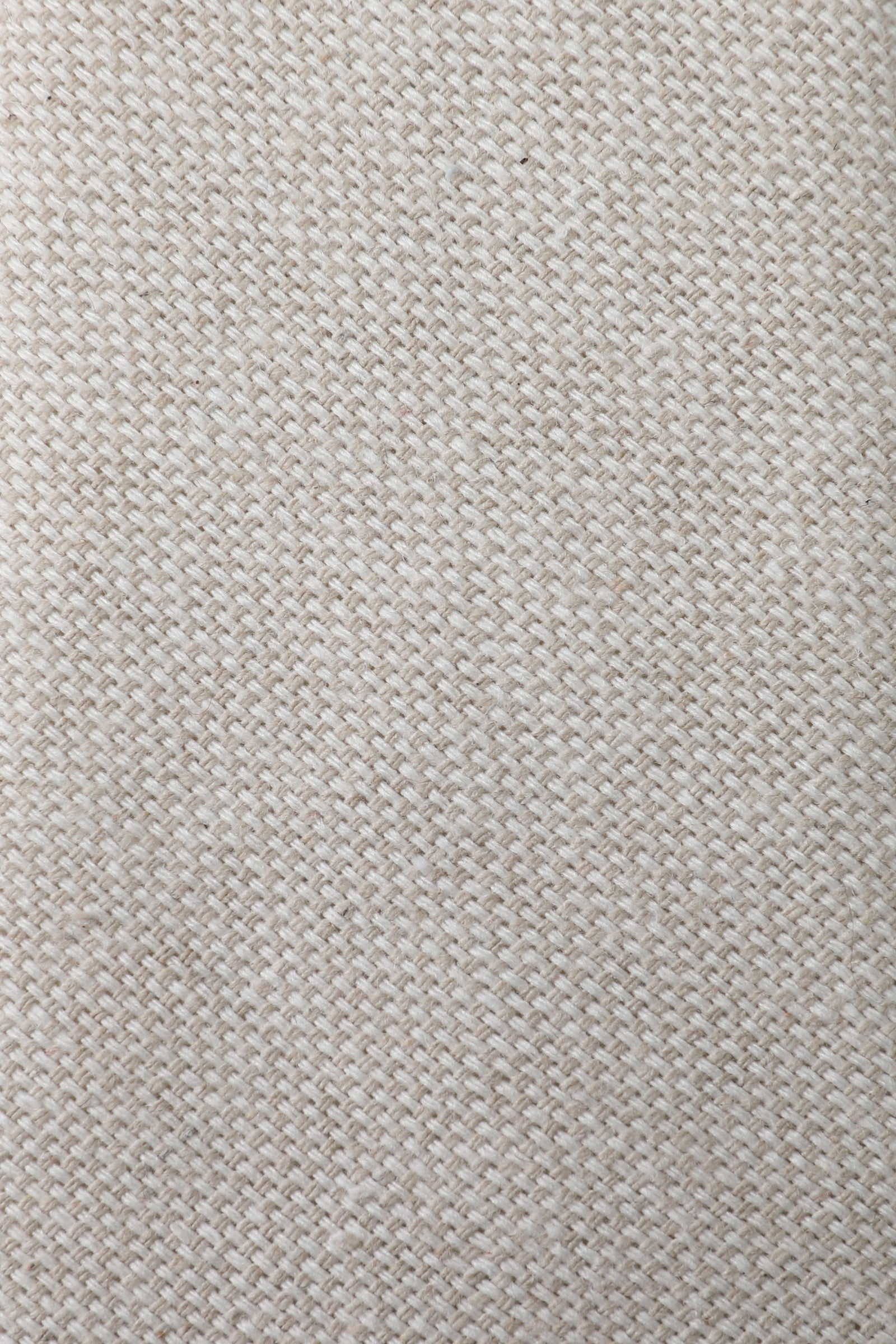 Dry Khaki White Linen Kids Necktie Fabric