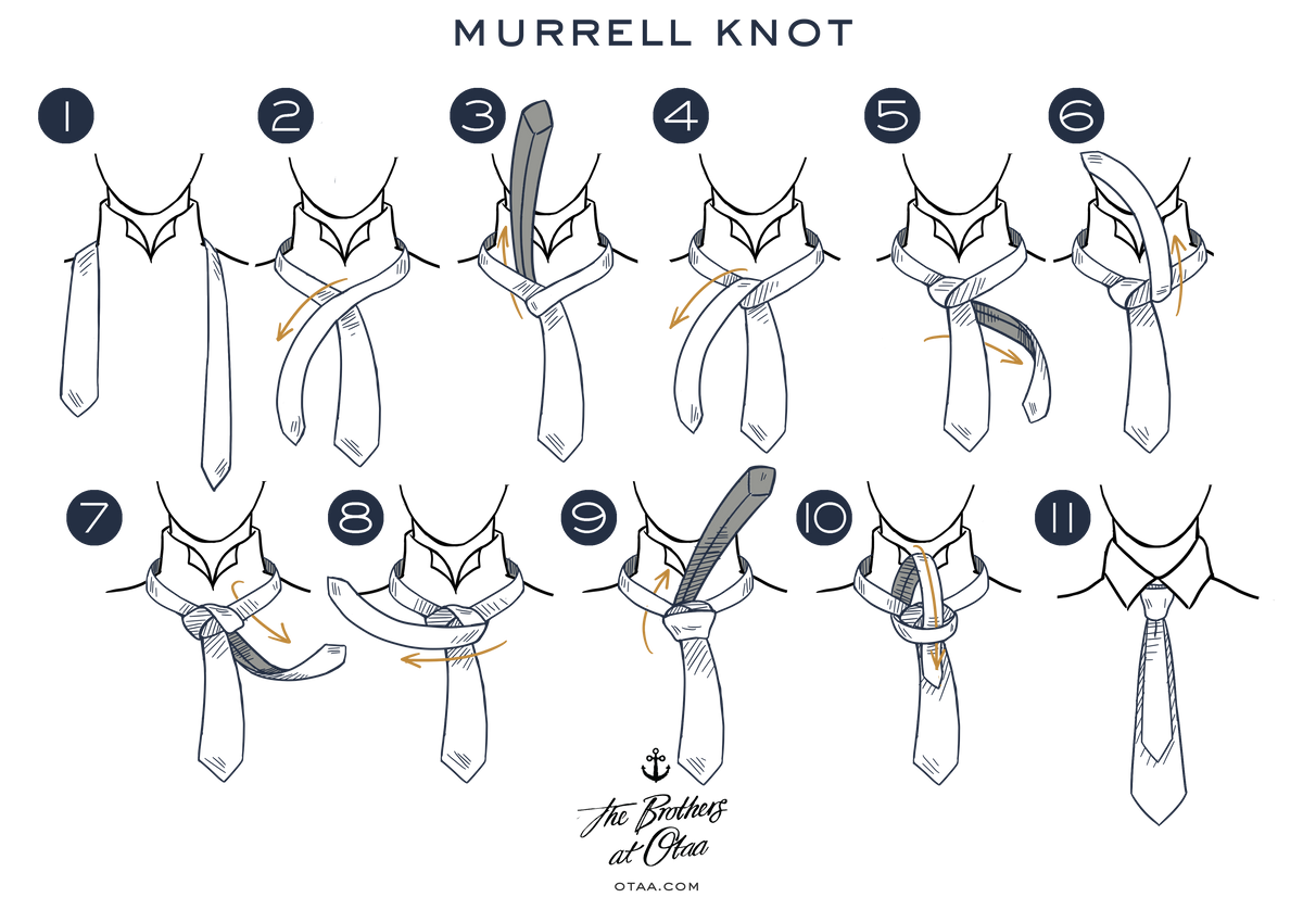 How To Tie a Murrell Knot - steps