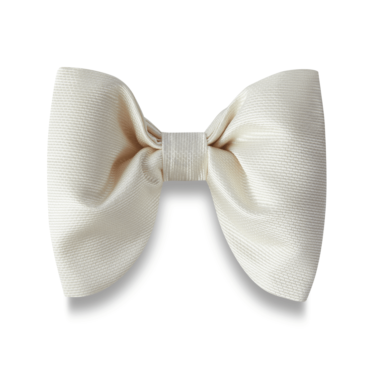 Ivory Weave Butterfly Bow Tie | OTAA