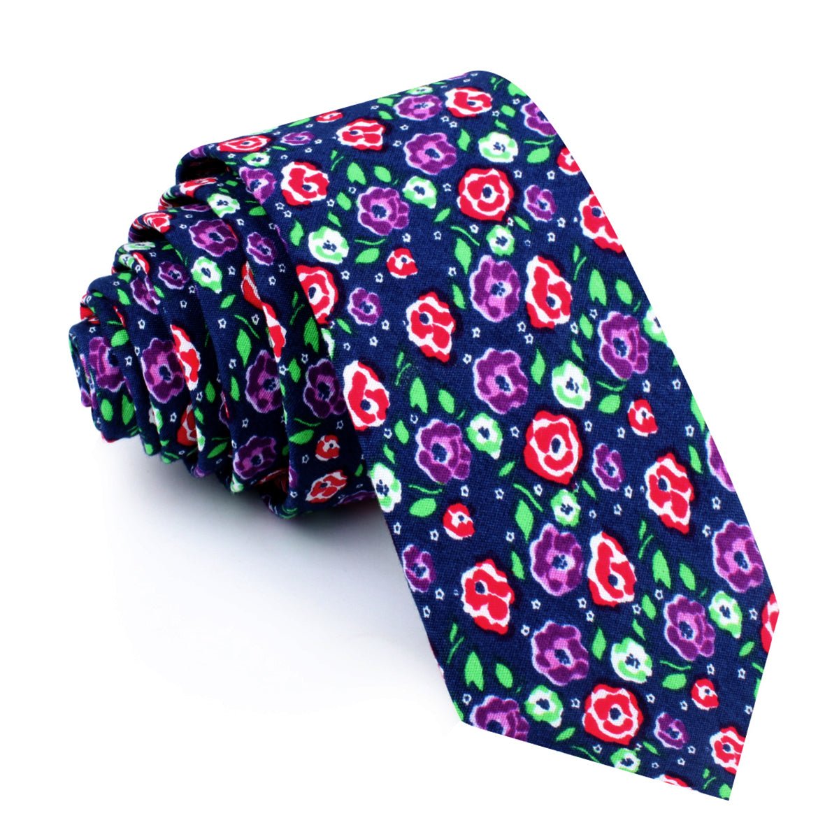 La_Favia_Rose_Skinny_Tie-