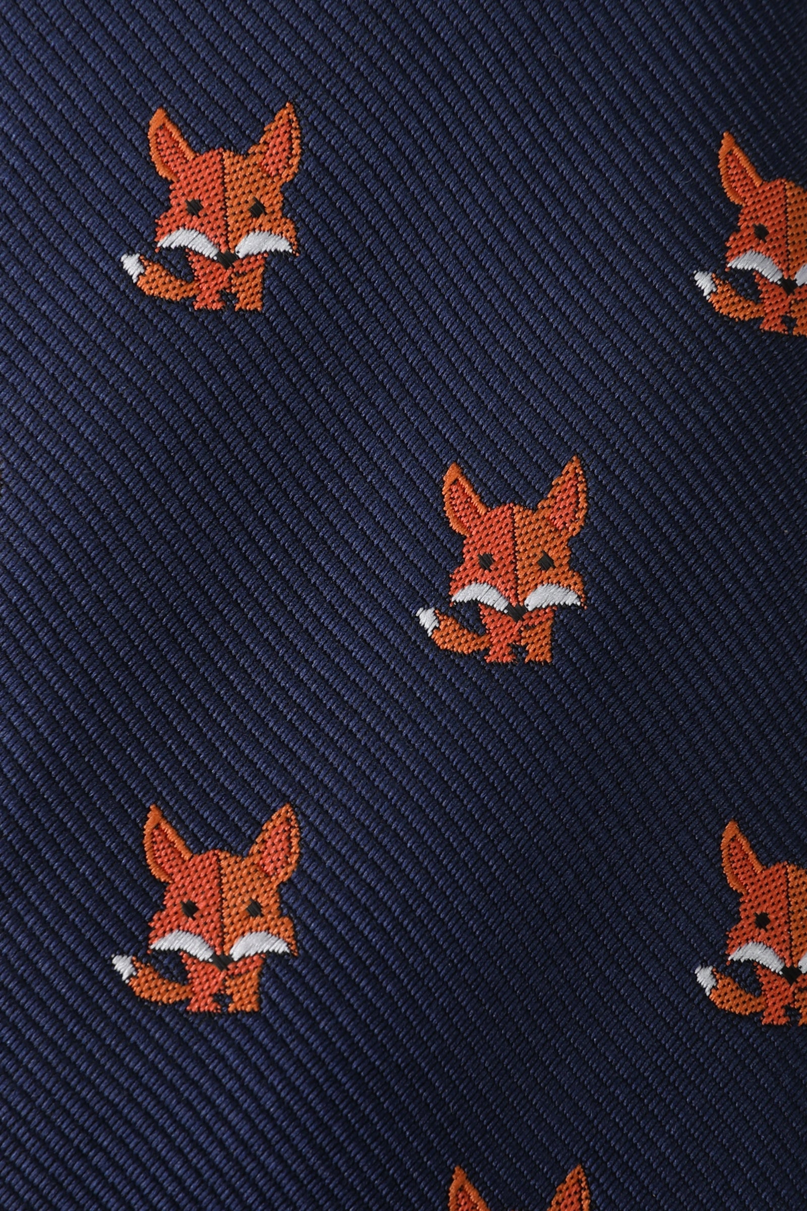 North American Kit Fox Kids Necktie Fabric