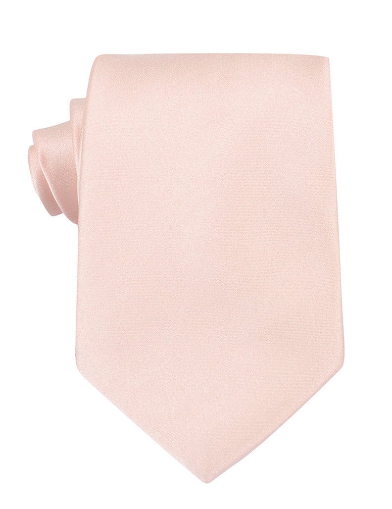 pastel peach tie