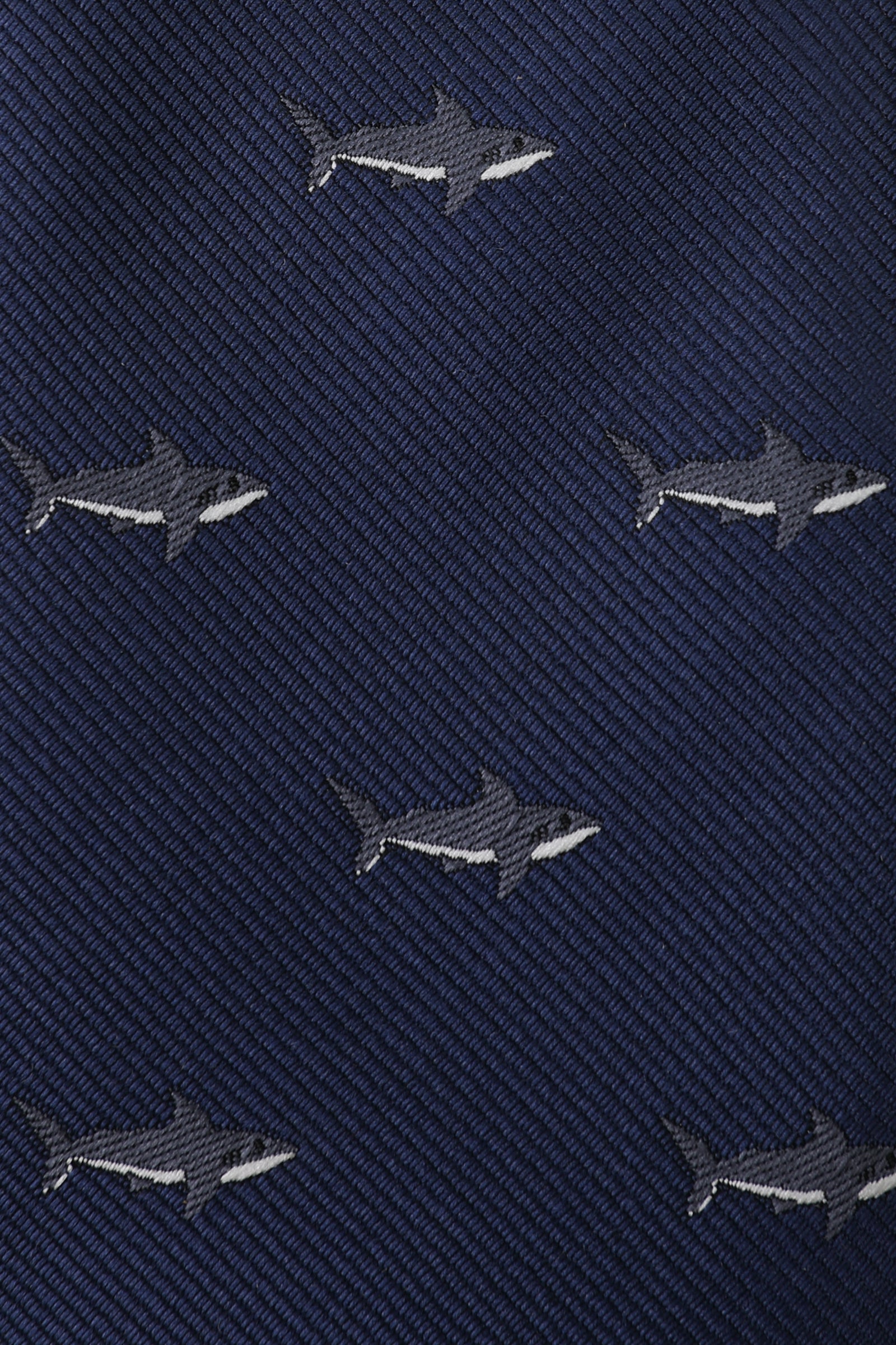 Shark Kids Necktie Fabric