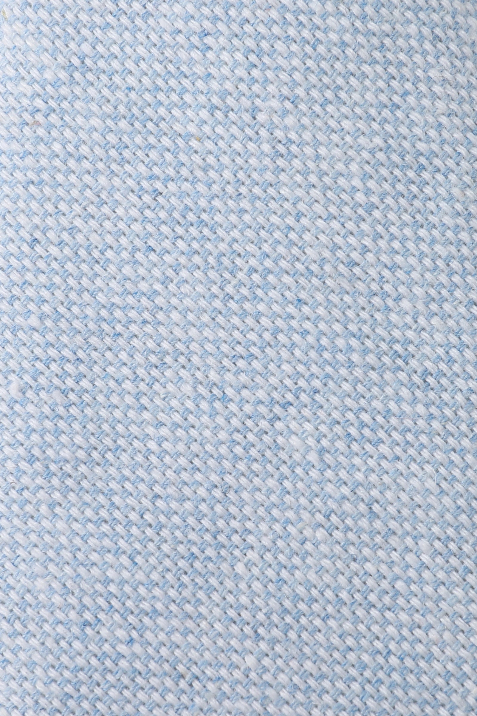 Sky Blue Donegal Linen Kids Necktie Fabric