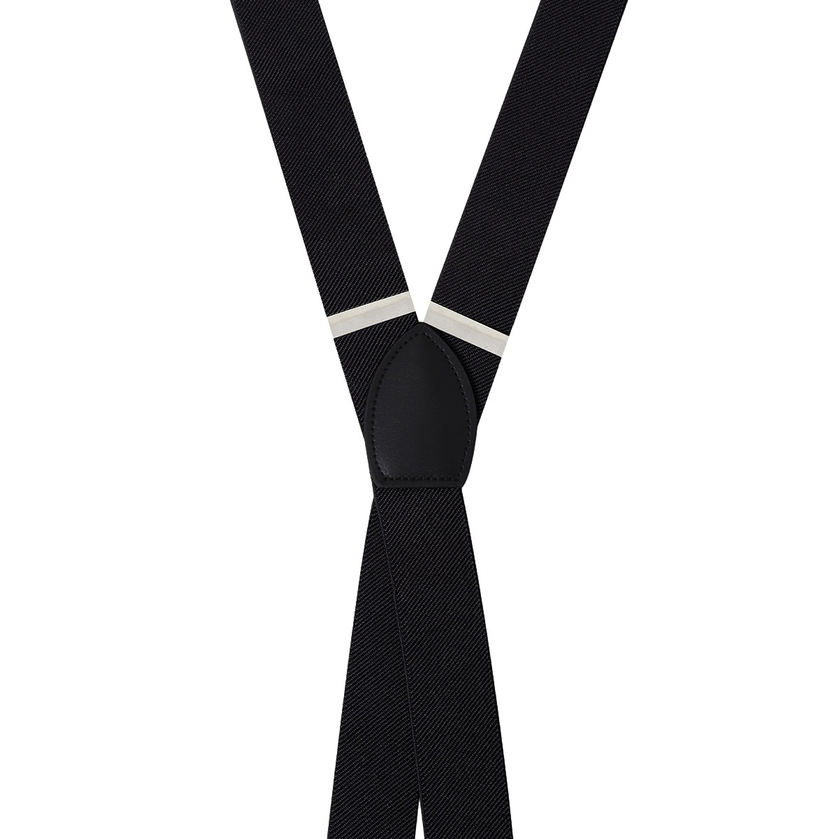 Black Suspender Braces