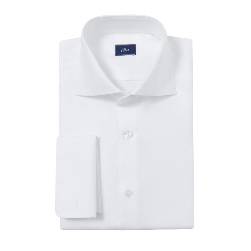 Windsor Royal White French Cuff Easy-Iron Twill Shirt