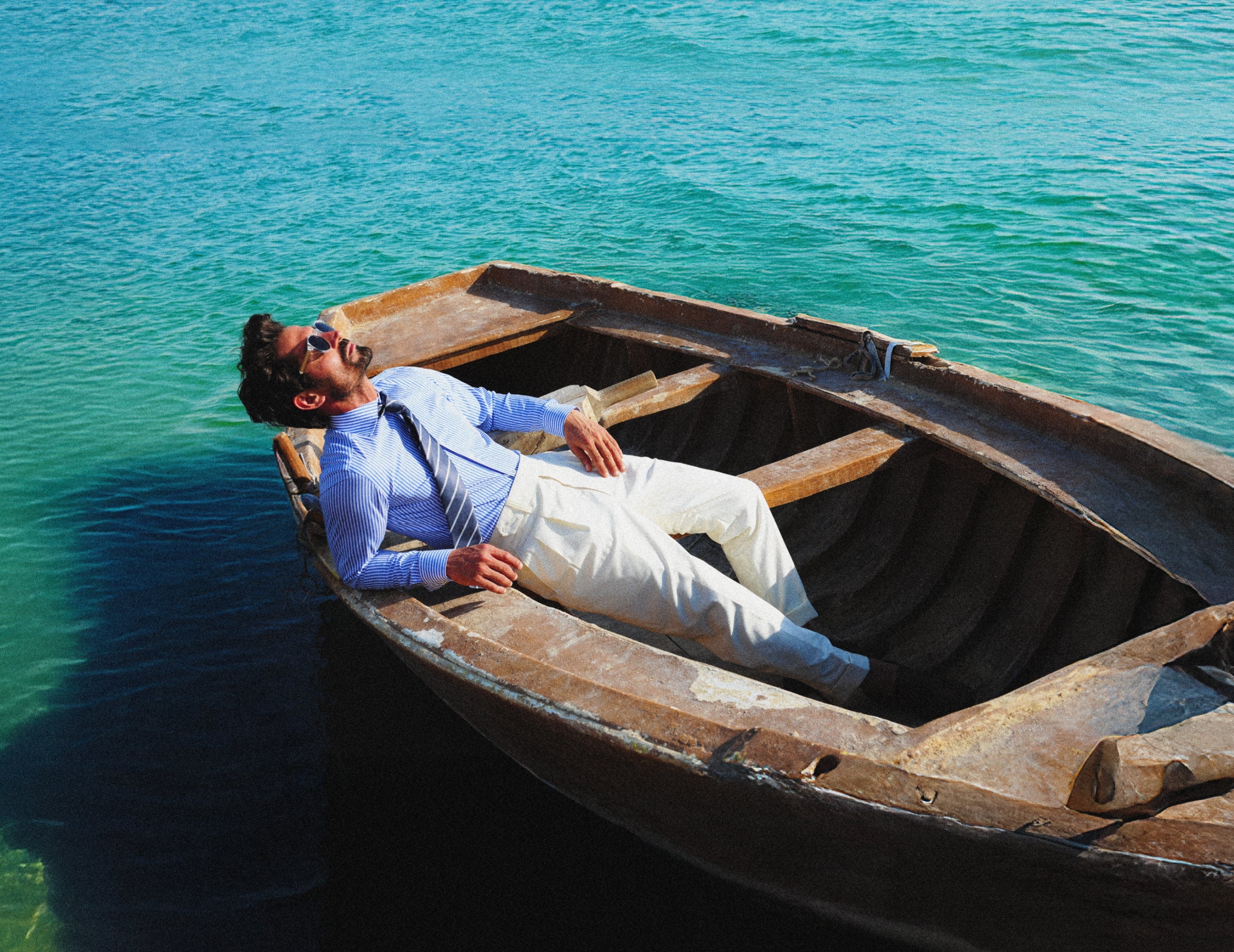 On the water