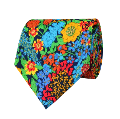 Amazonian Jungle Floral tie