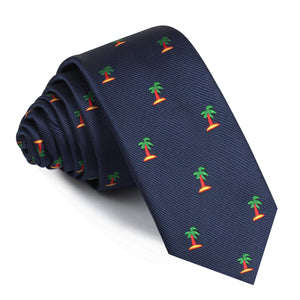 Aruba Palm Tree Skinny Tie