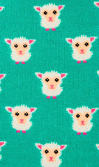 Ba Ba White Sheep Socks Fabric