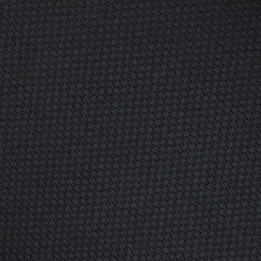 Black Basket Weave Skinny Tie Fabric