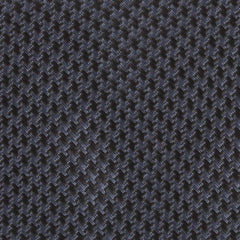 Black Houndstooth Pattern Fabric Self Tie Diamond Tip Bow TieM111