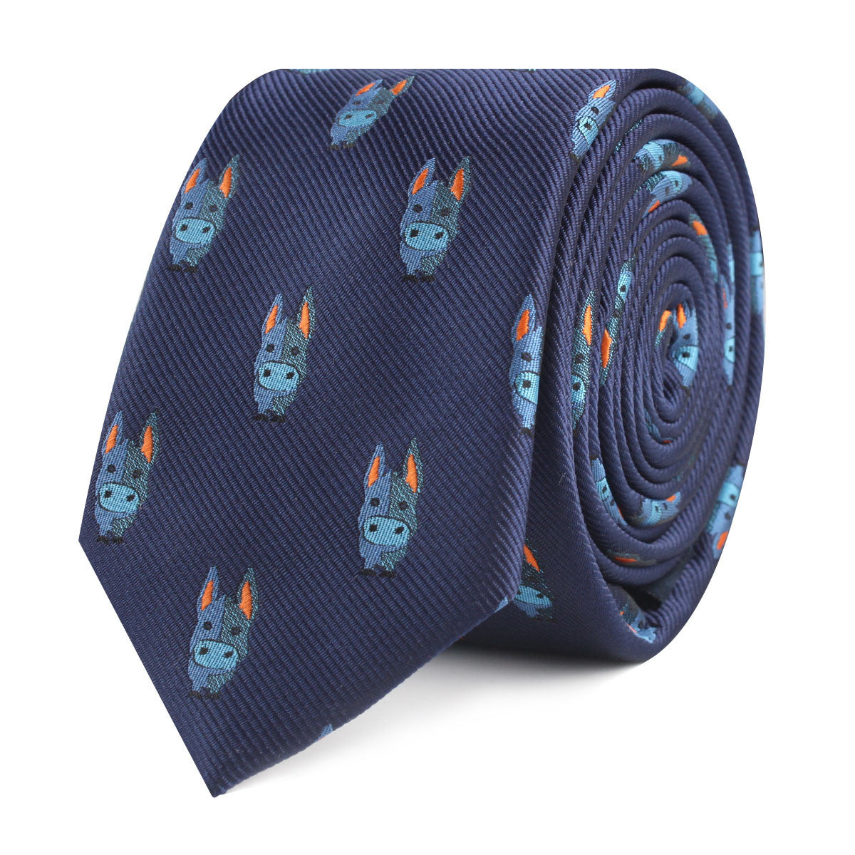 Blue Donkey Slim Tie