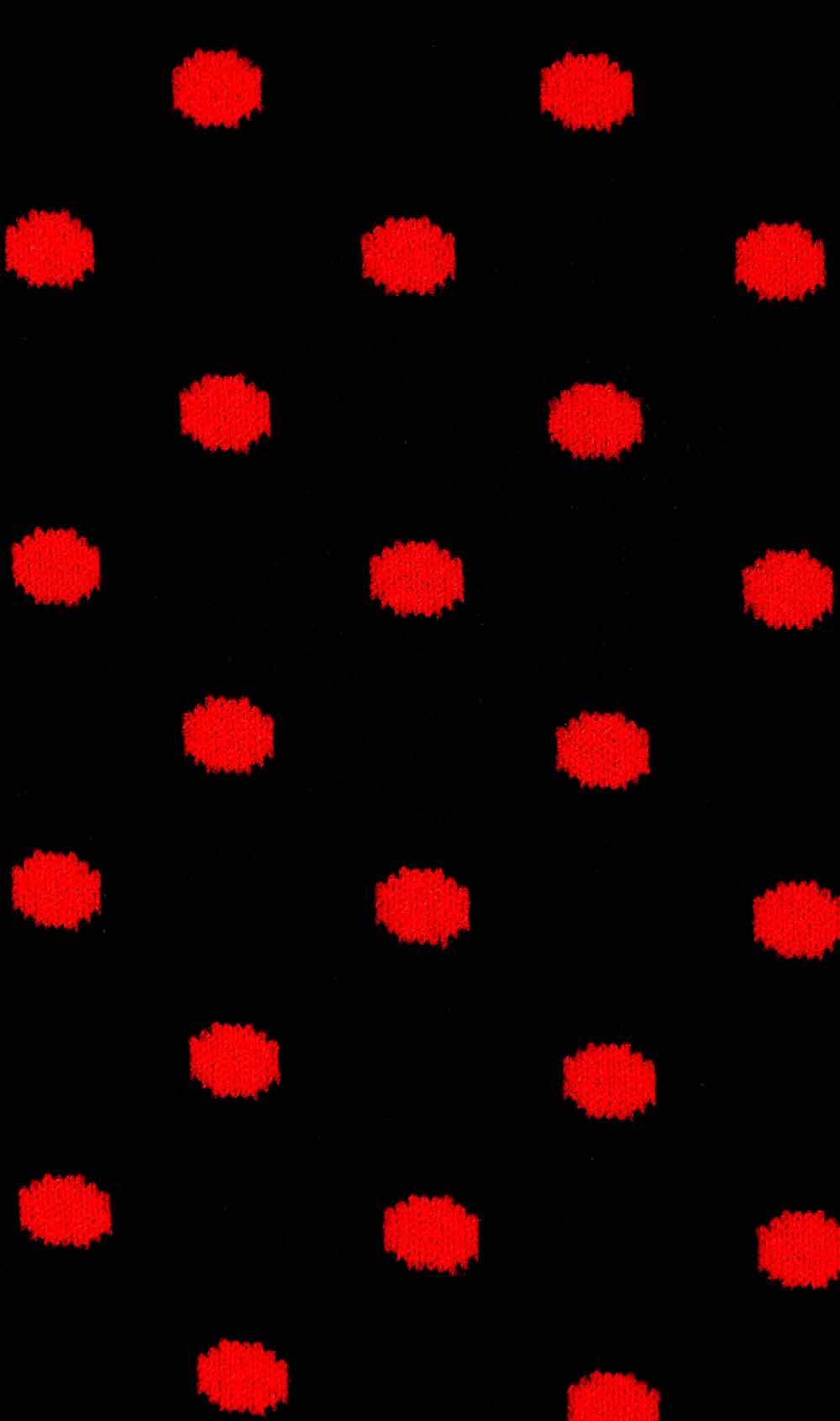 Bond Black Red Dot Socks Fabric