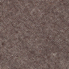 Brown Gingerbread Linen Fabric Necktie