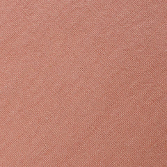 Burnt Coral Sunset Pink Chenille Linen Self Bow Tie Fabric