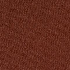 Burnt Golden Brown Linen Skinny Tie Fabric