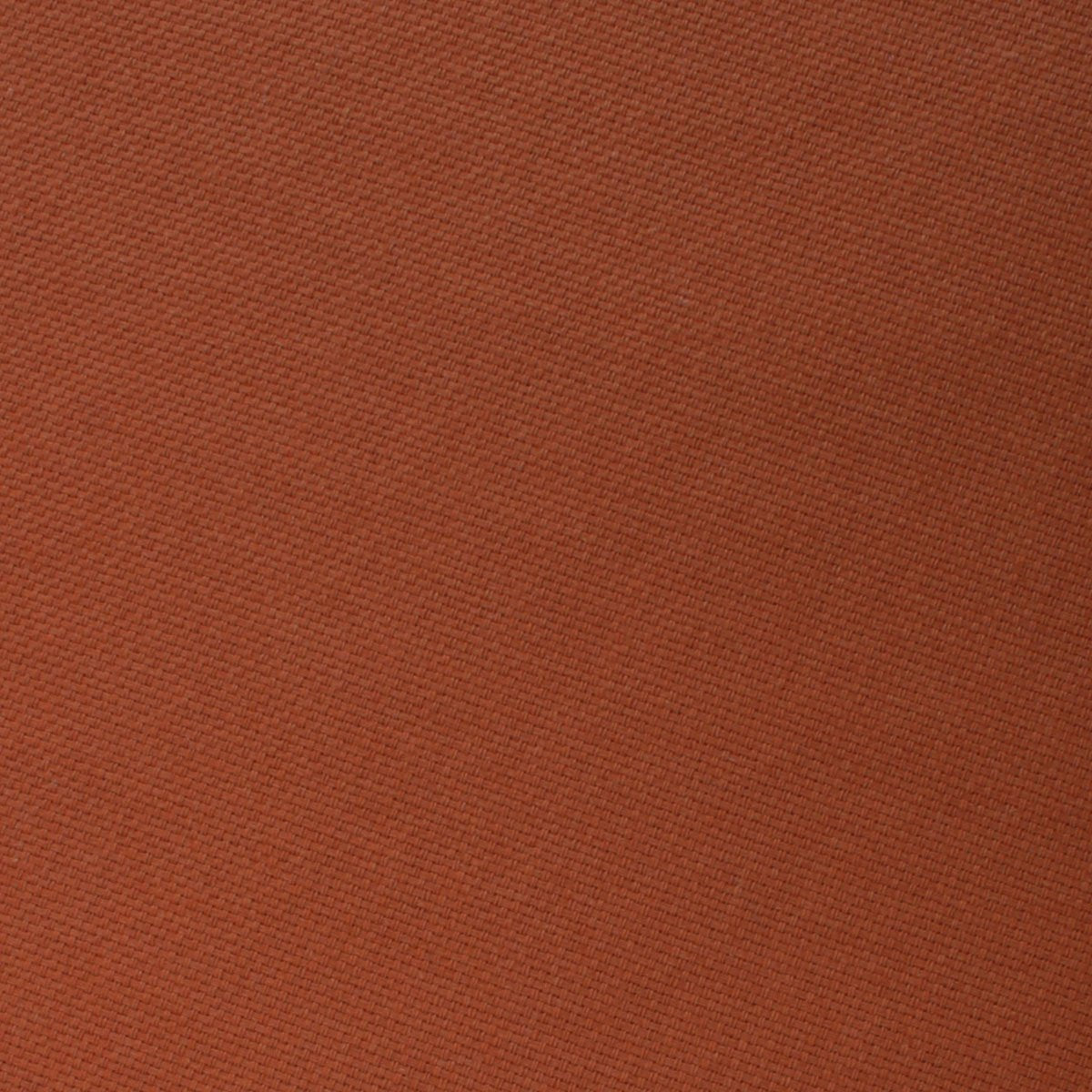 Burnt Terracotta Orange Linen Necktie Fabric