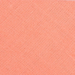 Coral Pink Linen Fabric Pocket Square L170