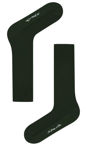 Crocodile Green Textured Socks