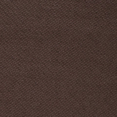 Dark Brown Truffle Linen Skinny Tie Fabric