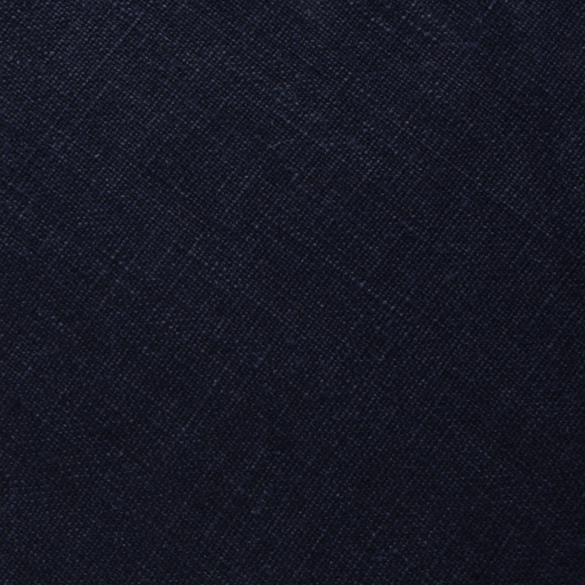 Dark Midnight Blue Linen Fabric Swatch