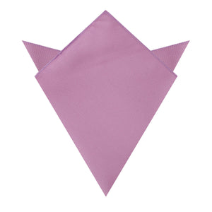 Deep Wisteria Purple Weave Pocket Square