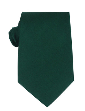 Emerald Green Cotton Necktie