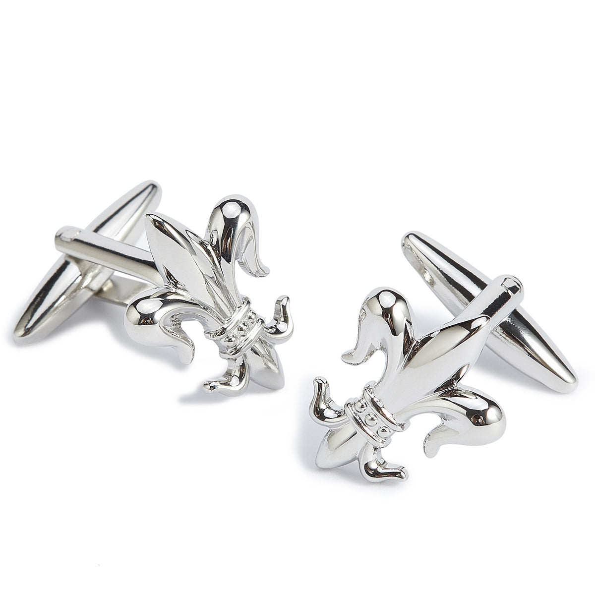Fleur De Lis Cufflinks For Men Custom Made Cheap Fleur De Lis