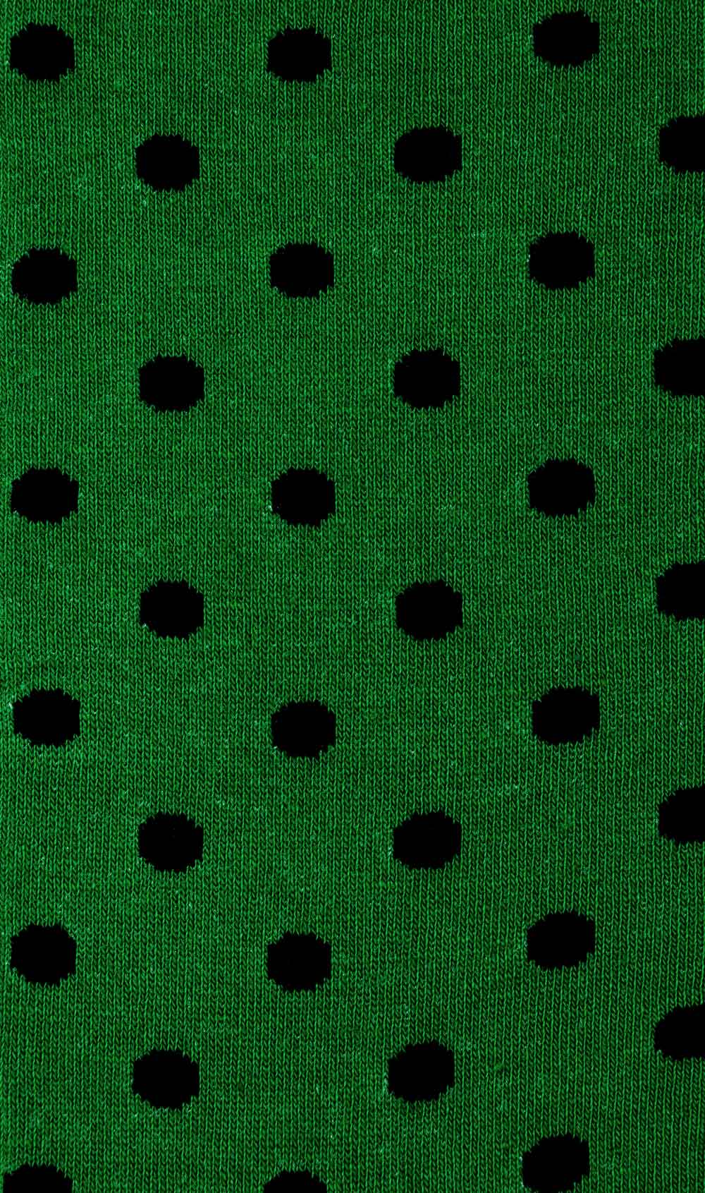 Green Lannister Dot Socks Fabric