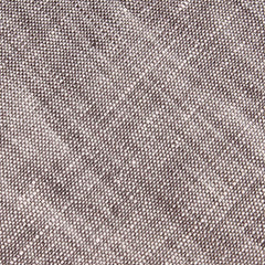 Grey Linen Chambray Fabric Pocket Square L039