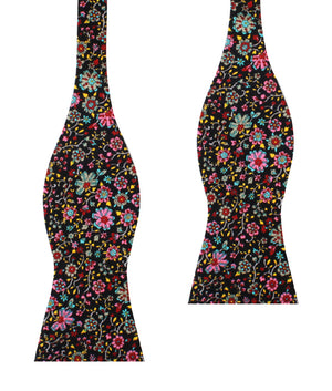 Istanbul Floral Self Bow Tie