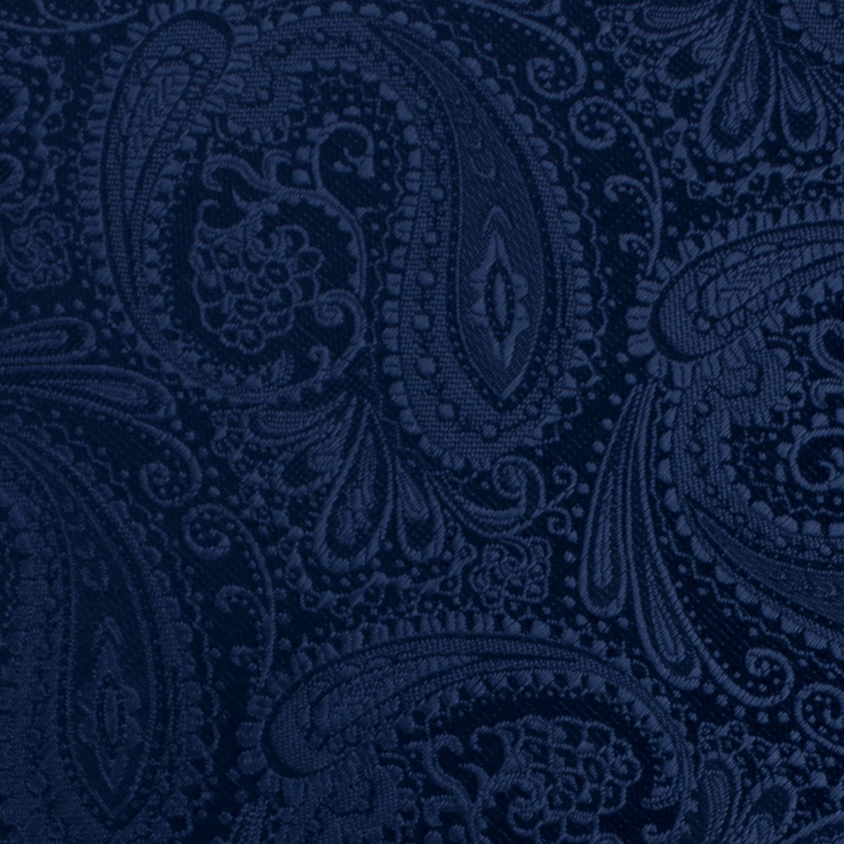 Kings Sapphires Navy Blue Pocket Square Fabric
