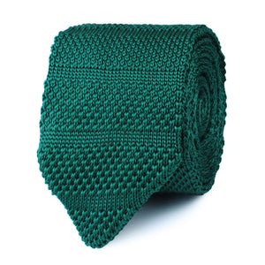 La Paz Green Knitted Tie