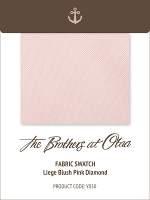 Fabric Swatch (Y050) - Liege Blush Pink Diamond