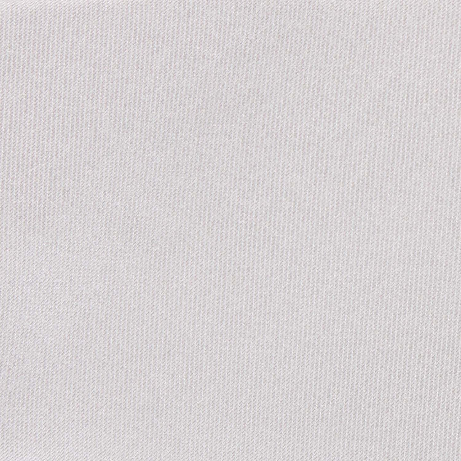 Light Grey Satin Fabric Pocket Square M146