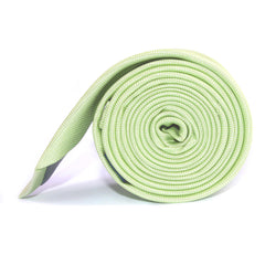 Light Mint Pistachio Green Necktie Side roll