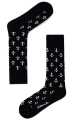 Midnight Anchor Socks