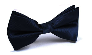 Navy Blue Line - Bow Tie