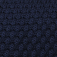 Noctuary Navy Knitted Tie Fabric