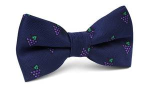 Purple Grapes Bow Tie