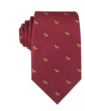 Reindeer Pixel Necktie