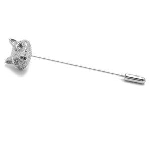 Russian Fox Lapel Pin