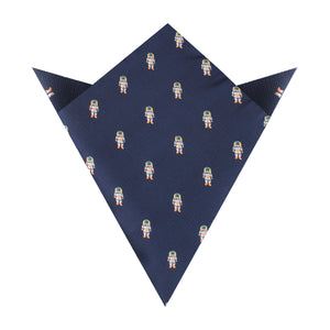 Man on the Moon Space Suit Pocket Square